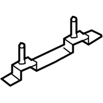 Hyundai 67356-B8300 Bracket Assembly-Roof Rack Rear NO.2,RH