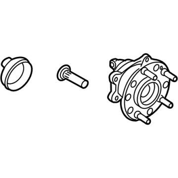 Hyundai 52750-F9100 Bearing-Rear Hub Unit