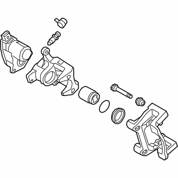 Hyundai Santa Cruz Brake Caliper Bracket - 58310-K5A00