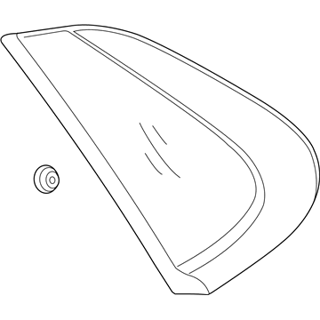 Hyundai 87820-G2100 Garnish Assembly-Quarter Fixed,RH