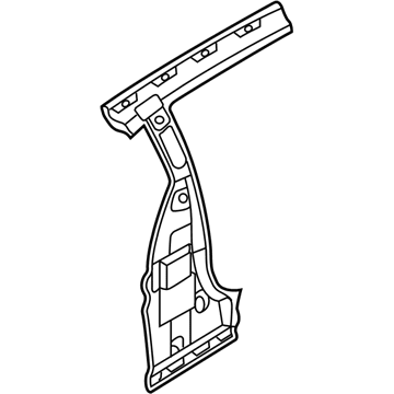 Hyundai 71401-2C000 Pillar Assembly-Center Inner,LH