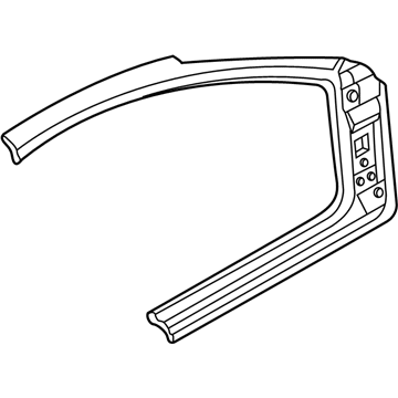 Hyundai 71110-2CB00 Panel Assembly-Pillar Outer,LH