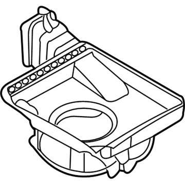 Hyundai 97111-4D000 Case-Blower,Upper