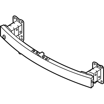 Hyundai 64900-G3100 Beam Complete-Front Bumper