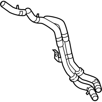 Hyundai 25470-2GGA5 Tube Assembly-Oil Cooler