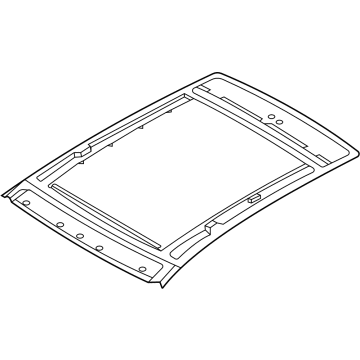 Hyundai 81610-GI000 FRAME ASSY-SUNROOF