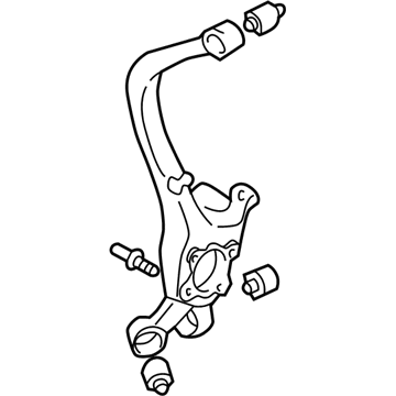 Hyundai 52710-38801 Carrier Assembly-Rear Axle,LH