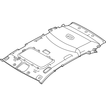 Hyundai 85410-CW510-MMH Headlining Assembly