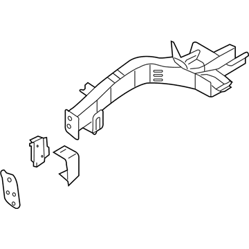 Hyundai 64601-3J201 Member Assembly-Front Side,LH