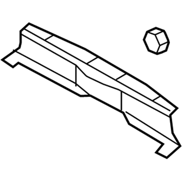 Hyundai 85770-3M000 Trim-Transverse Rear