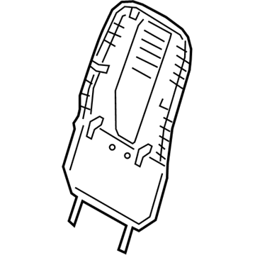 Hyundai 88391-K2000-NNB Map Board Assembly-FRT Seat Back,L