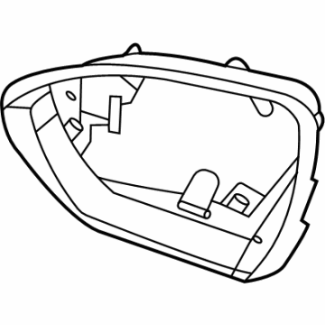 Hyundai 87615-CW010 Housing Cover-O/S RR View MRR