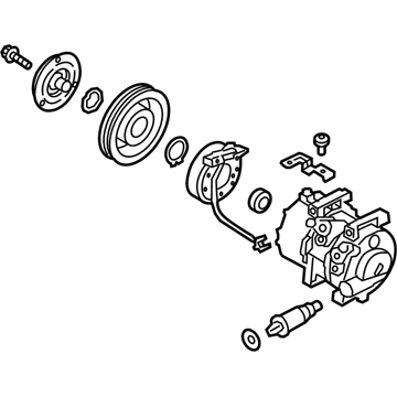 2022 Hyundai Veloster N A/C Compressor - 97701-K9000