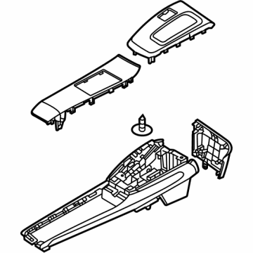 Hyundai 84650-L5030-SSW Cover Assembly-Console UPR