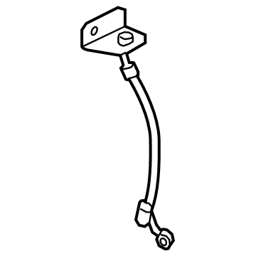 2020 Hyundai Venue Brake Line - 58737-K2000