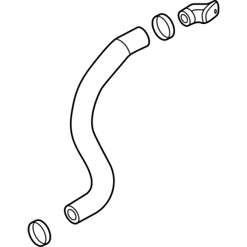 Hyundai Genesis G90 Radiator Hose - 25415-T1100