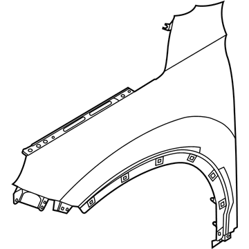 2020 Hyundai Palisade Fender - 66311-S8000