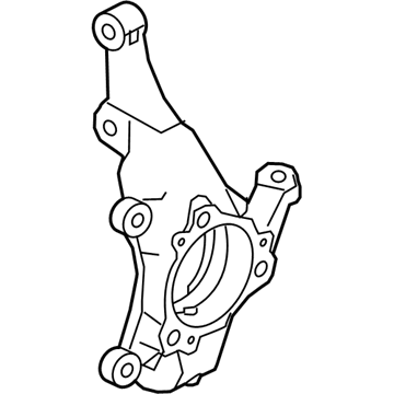 Hyundai 51710-G2000 Knuckle-Front Axle,LH