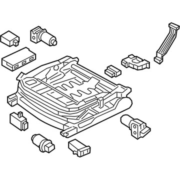 Hyundai 88110-B1160 Track Assembly-Front Seat Driver