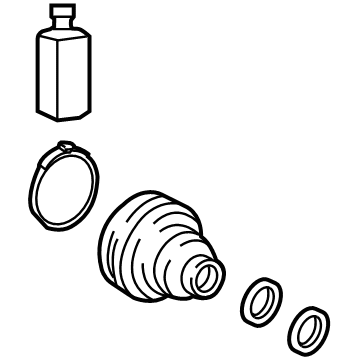 2021 Hyundai Kona CV Joint Boot - 49641-J9000