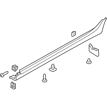 Hyundai 87751-2S500 Moulding Assembly-Side Sill,LH