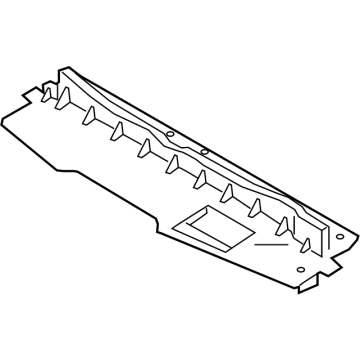 Hyundai 29135-H9000 Guard-Air Radiator,Upper