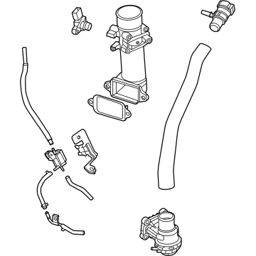 Hyundai 28287-2S350 PIPE ASSY-INTERCOOLER OUTLET