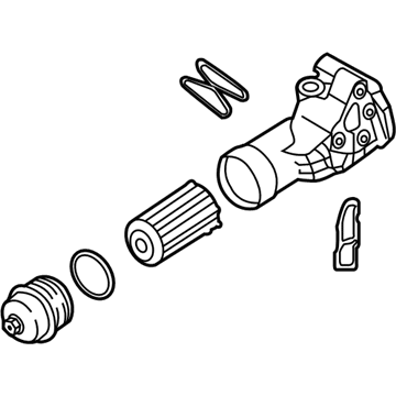 Hyundai Genesis G80 Oil Filter - 26310-3LTA0