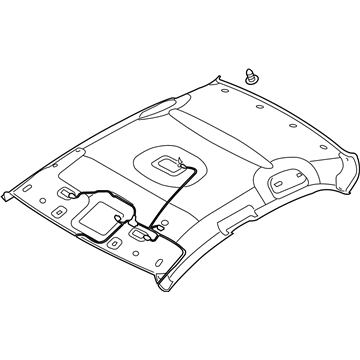 Hyundai 85310-G2160-TTX Headlining Assembly