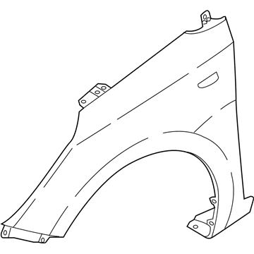 Hyundai 66311-J0000 Panel-Fender,LH