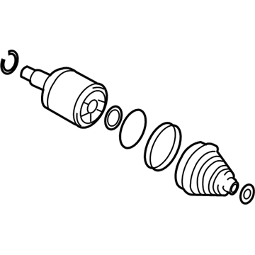 Hyundai 49592-2S300 Joint Kit-Front Axle Differential Side