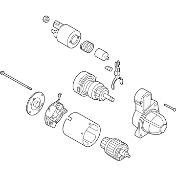 Hyundai Genesis G80 Starter Motor - 36100-2S010