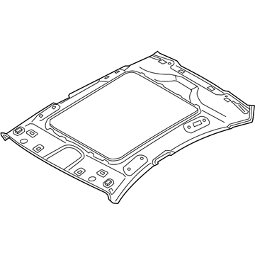 Hyundai 85410-B1120-WYB Headlining Assembly