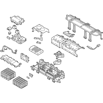 Hyundai 37501-P0000 Battery System Assembly