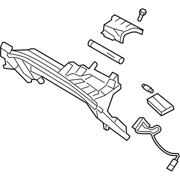 Hyundai 84540-2E500-U7 Cover Assembly-Glove Box Housing Upper