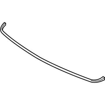 Hyundai 86431-1R000 Weatherstrip-Hood