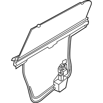 Hyundai 83362-3N000-HZ Curtain-Rear Door,RH