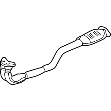 1999 Hyundai Sonata Exhaust Pipe - 28610-38066