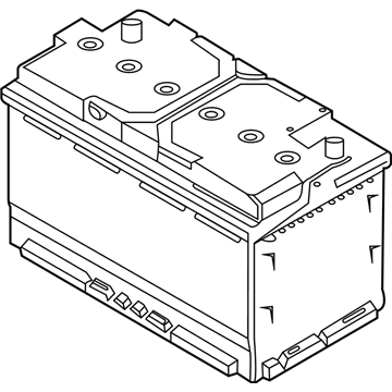 2023 Hyundai Palisade Car Batteries - 37110-D3802