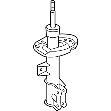 2019 Hyundai Veloster Shock Absorber - 54651-J3AC0