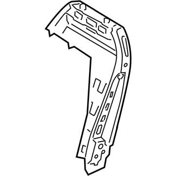 Hyundai 88301-2H120 Frame Assembly-Front Seat Back Driver