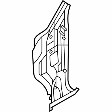 Hyundai 71202-N9000 Pillar Assembly-Front Inner,RH