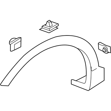 Hyundai 87712-S2AA0 GARNISH Assembly-FNDR Side,RH