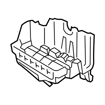 Hyundai 97137-G2000 Case-Heater & Evaporator,Lower