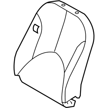 Hyundai 88360-1R410-N2T Front Driver Side Seat Back Covering