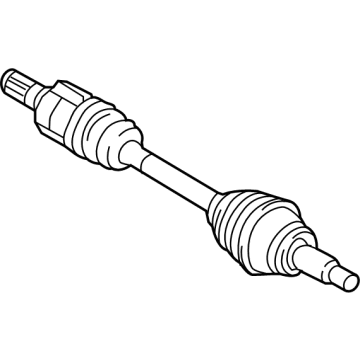 Hyundai 49500-AA100 Shaft Assembly-Drive,LH