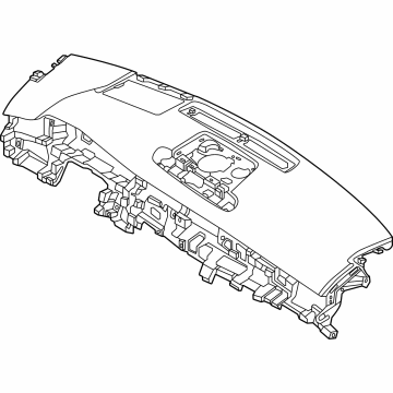 Hyundai 84710-AR300-N9B CRASH PAD ASSY-MAIN