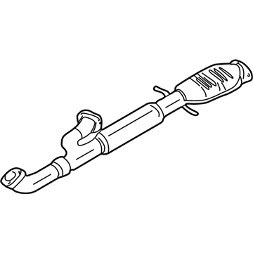 1999 Hyundai Sonata Exhaust Pipe - 28610-38310