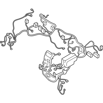 Hyundai 91200-G7971 Wiring Assembly-FRT