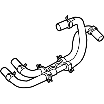 Hyundai Santa Fe Brake Booster Vacuum Hose - 59120-C5000